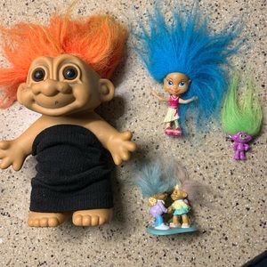 Troll dolls or all kinds